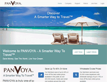 Tablet Screenshot of panvoya.com